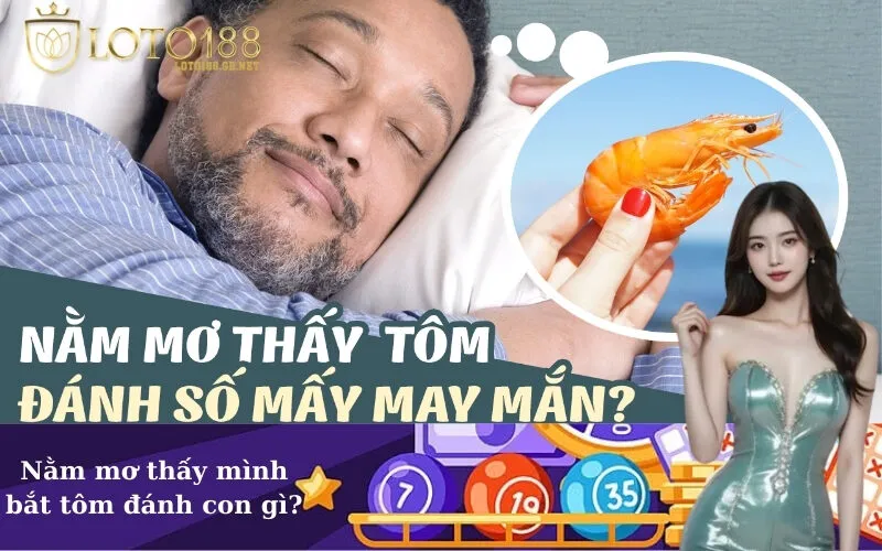 Nằm mơ thấy mình bắt tôm đánh con gì?
